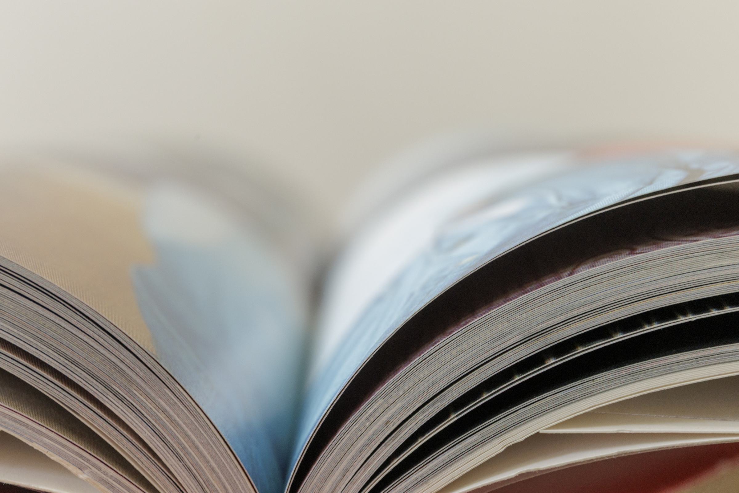 Binnenkant van een fotoboek